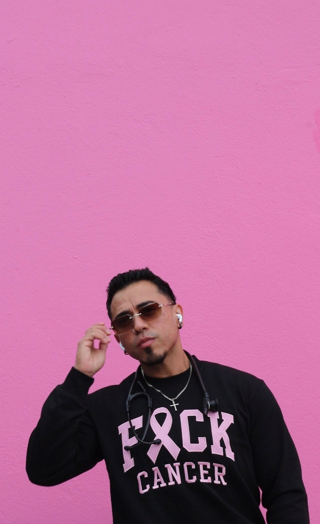 "F*ck Cancer" Crewneck
